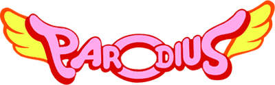 Parodius logo for GameBoy